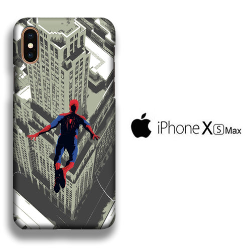 Marvel Spiderman Jump iPhone Xs Max 3D Case