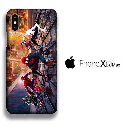 Marvel Spiderman Squad iPhone Xs Max 3D Case