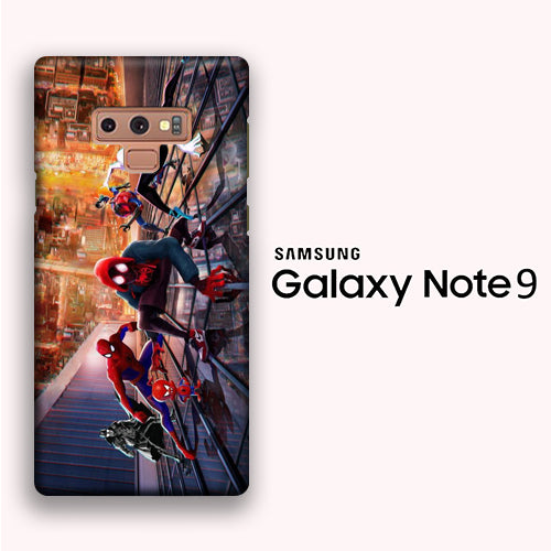 Marvel Spiderman Squad Samsung Galaxy Note 9 3D Case