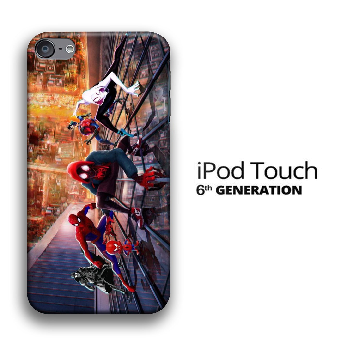 Marvel Spiderman Squad iPod Touch 6 3D Case
