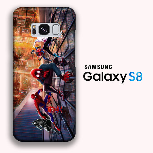 Marvel Spiderman Squad Samsung Galaxy S8 3D Case