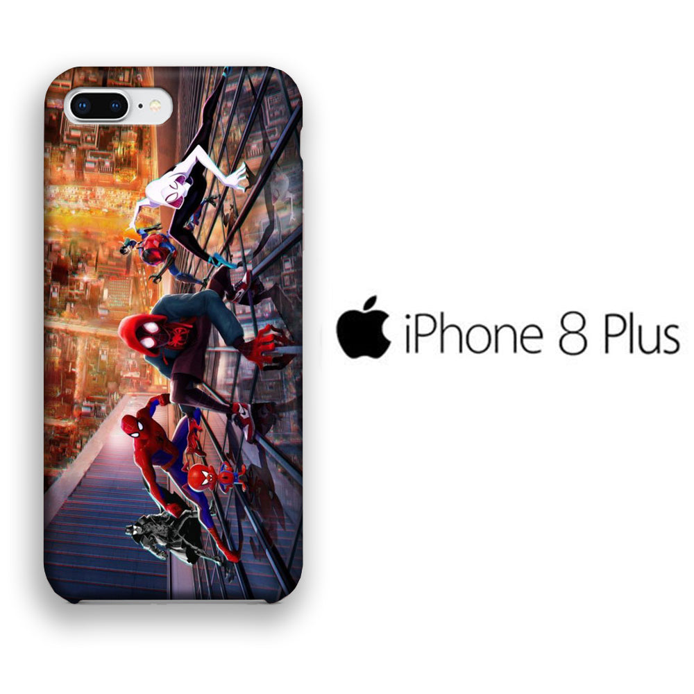 Marvel Spiderman Squad iPhone 8 Plus 3D Case