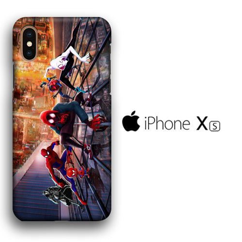 Marvel Spiderman Squad iPhone Xs 3D Case