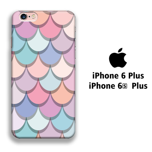 Mermaid Patern Soft Colour iPhone 6 Plus | 6s Plus 3D Case