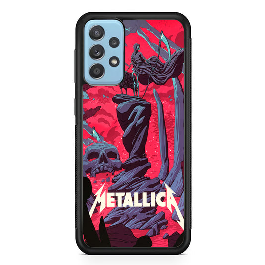 Metallica Skull and Lava Samsung Galaxy A52 Case