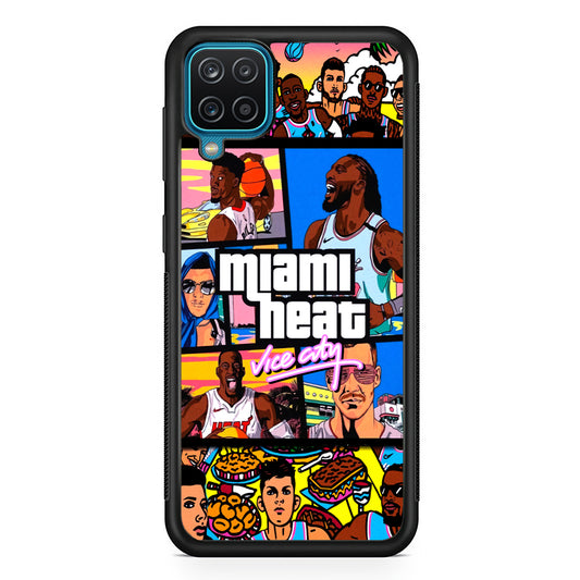 Miami Heat Star of Vice City Samsung Galaxy A12 Case