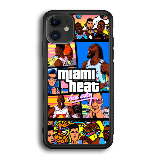 Miami Heat Star of Vice City iPhone 12 Case