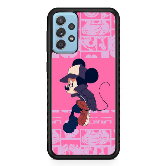 Mickey Mouse Dancing and Flying Samsung Galaxy A52 Case