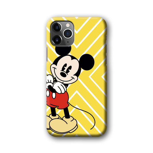 Mickey Mouse Gentlemen Posture iPhone 11 Pro Max 3D Case