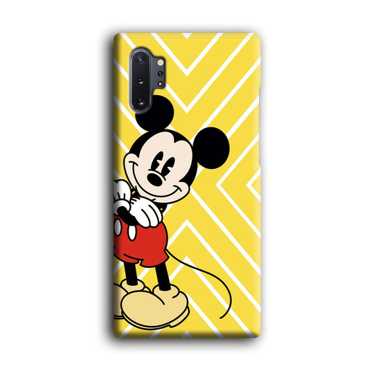 Mickey Mouse Gentlemen Posture Samsung Galaxy Note 10 Plus 3D Case