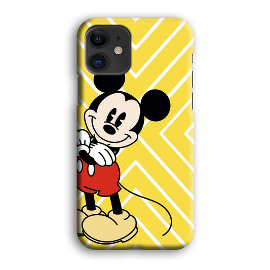 Mickey Mouse Gentlemen Posture iPhone 12 3D Case