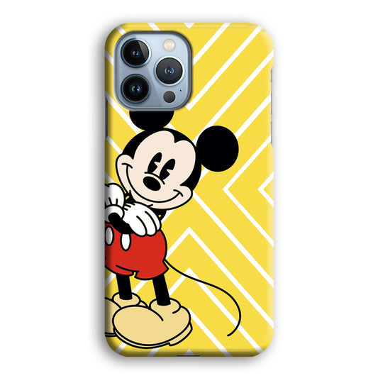 Mickey Mouse Gentlemen Posture iPhone 13 Pro 3D Case