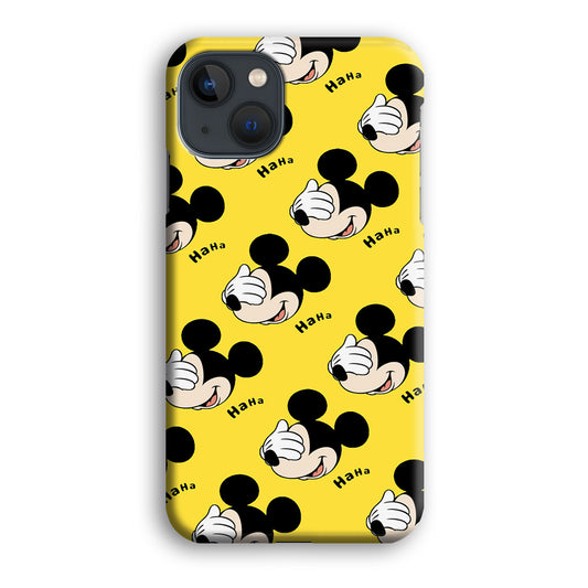 Mickey Mouse Hide From You iPhone 13 3D Case
