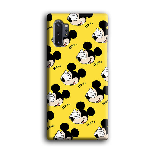 Mickey Mouse Hide From You Samsung Galaxy Note 10 Plus 3D Case