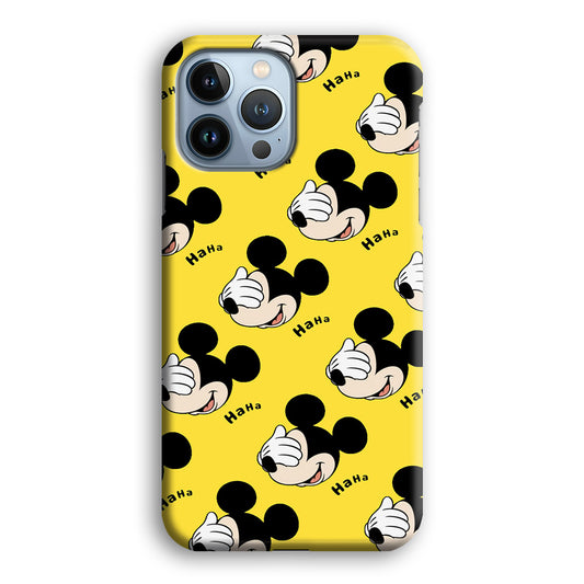 Mickey Mouse Hide From You iPhone 13 Pro 3D Case