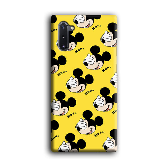 Mickey Mouse Hide From You Samsung Galaxy Note 10 3D Case