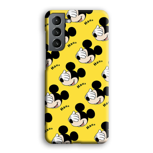 Mickey Mouse Hide From You Samsung Galaxy S21 3D Case