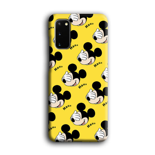 Mickey Mouse Hide From You Samsung Galaxy S20 3D Case