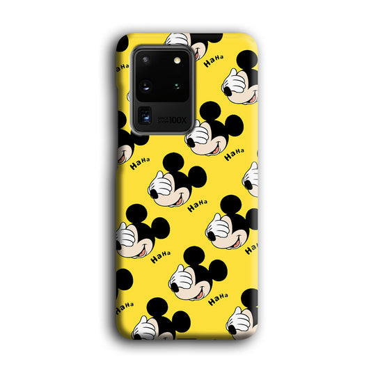 Mickey Mouse Hide From You Samsung Galaxy S20 Ultra 3D Case