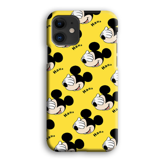 Mickey Mouse Hide From You iPhone 12 3D Case
