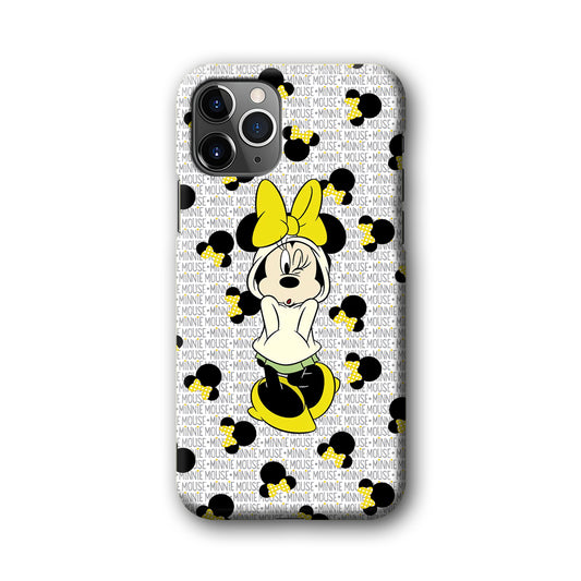 Mickey Mouse Minnie in Hoodie iPhone 11 Pro Max 3D Case