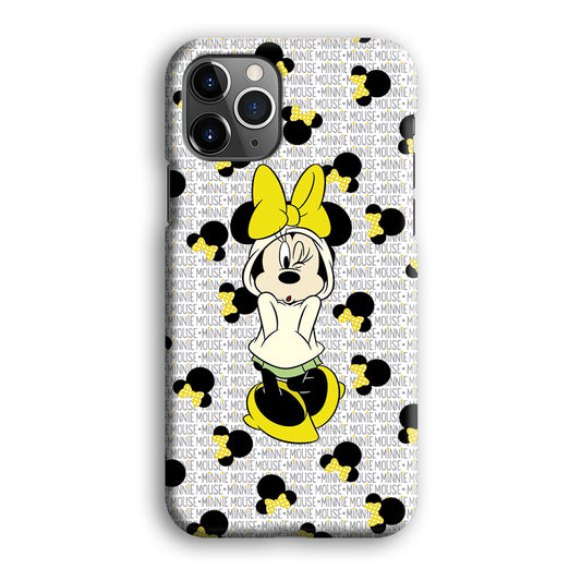 Mickey Mouse Minnie in Hoodie iPhone 12 Pro 3D Case