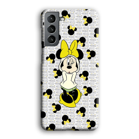 Mickey Mouse Minnie in Hoodie Samsung Galaxy S21 3D Case