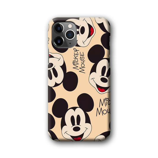 Mickey Mouse Smile Show Off iPhone 11 Pro Max 3D Case