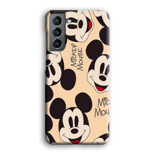 Mickey Mouse Smile Show Off Samsung Galaxy S21 3D Case