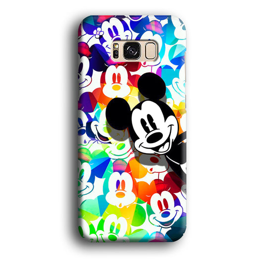 Mickey Pop Colour Samsung Galaxy S8 3D Case
