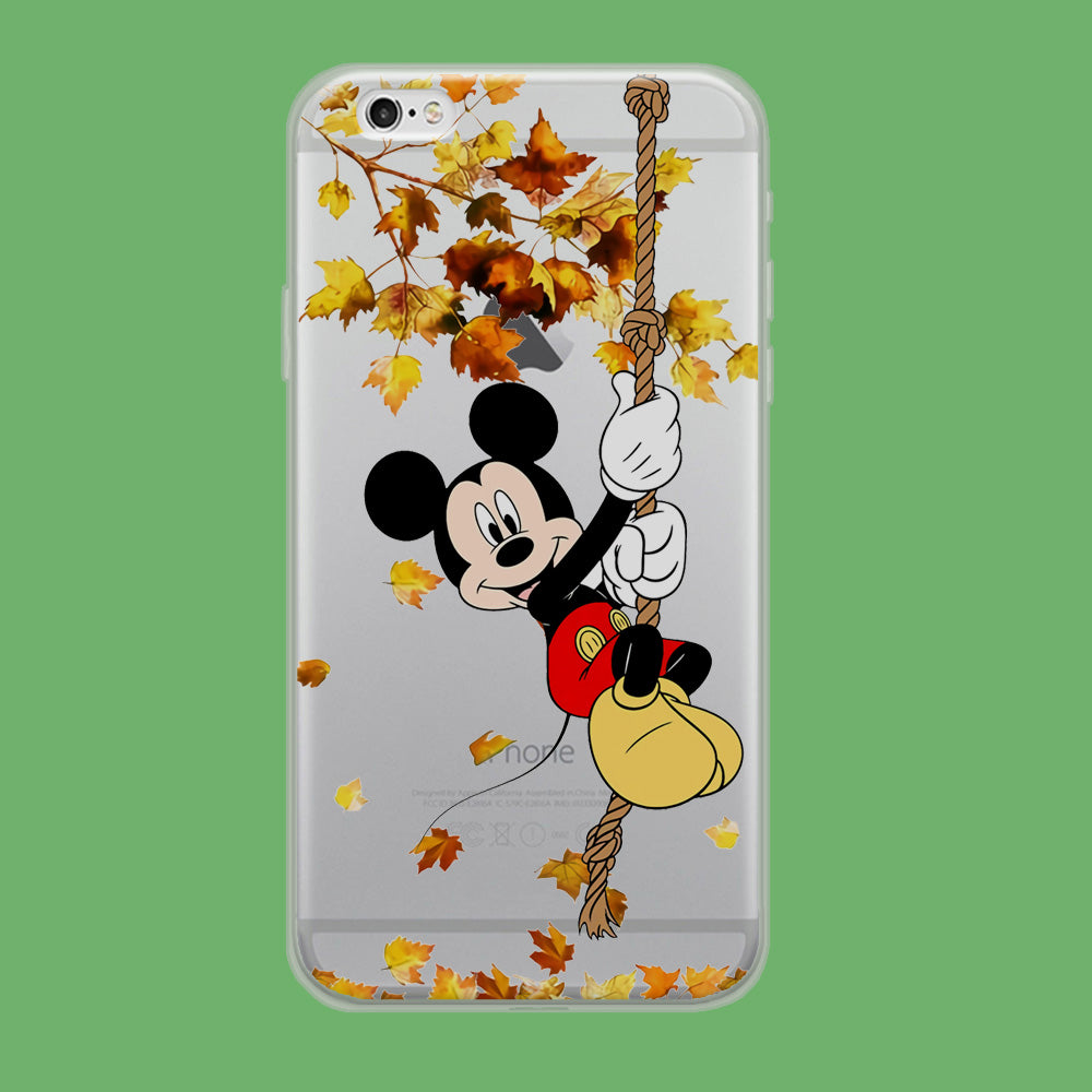 Mickey Mouse Autumn Playground iPhone 6 Plus | iPhone 6s Plus Clear Case