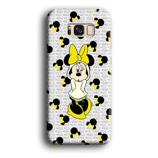 Mickey Mouse Minnie in Hoodie Samsung Galaxy S8 3D Case