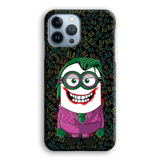 Minion Joker Costum iPhone 13 Pro 3D Case