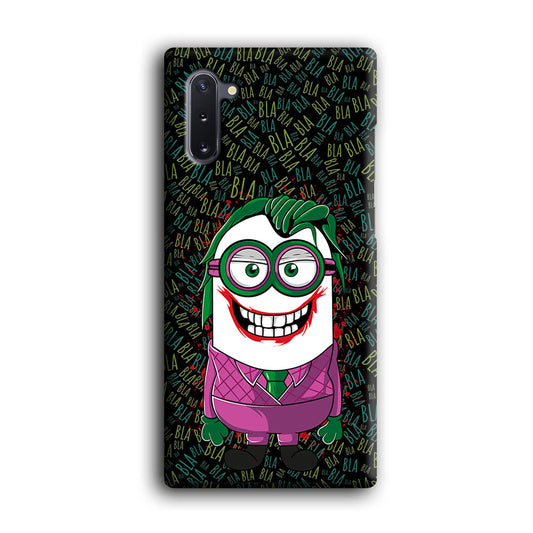 Minion Joker Costum Samsung Galaxy Note 10 3D Case