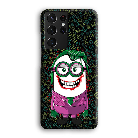 Minion Joker Costum Samsung Galaxy S21 Ultra 3D Case