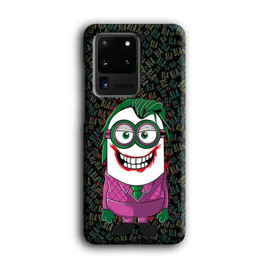 Minion Joker Costum Samsung Galaxy S20 Ultra 3D Case