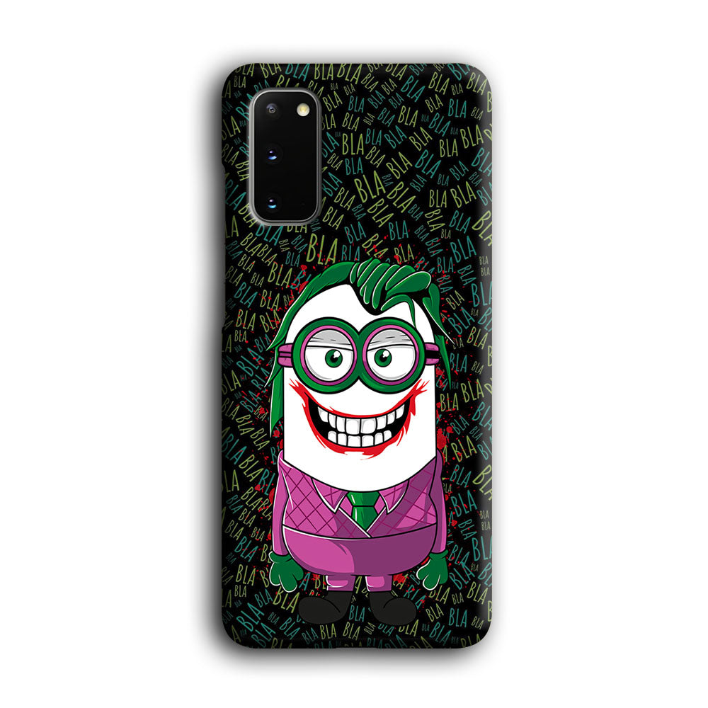 Minion Joker Costum Samsung Galaxy S20 3D Case