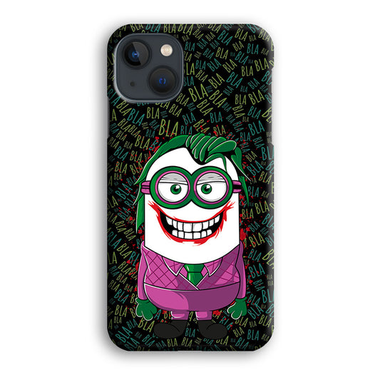 Minion Joker Costum iPhone 13 3D Case