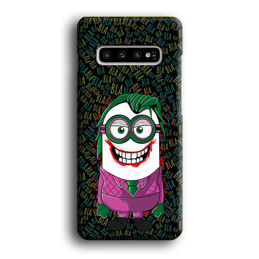 Minion Joker Costum Samsung Galaxy S10 3D Case
