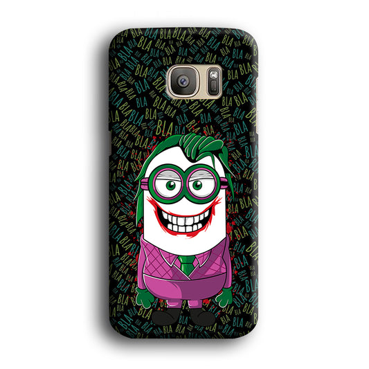 Minion Joker Costum Samsung Galaxy S7 3D Case