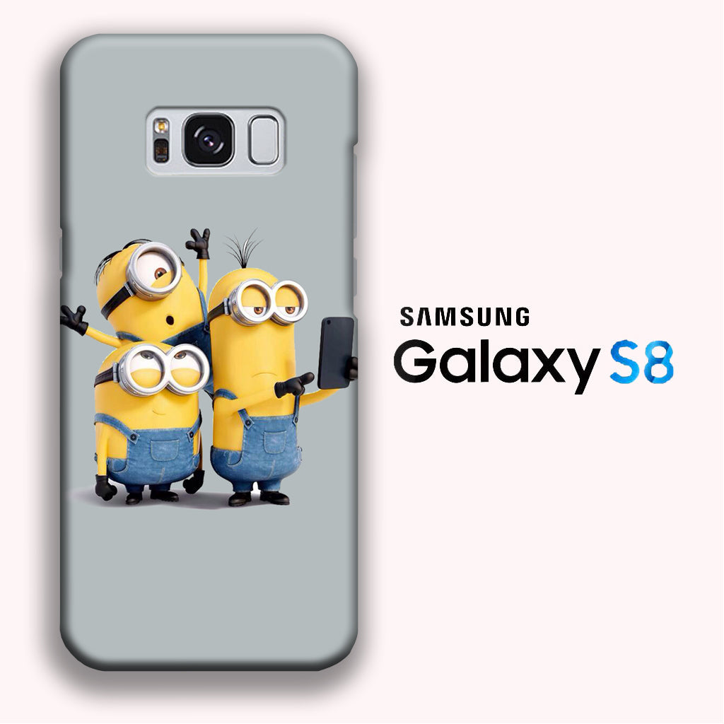 Minions Groupy Samsung Galaxy S8 3D Case