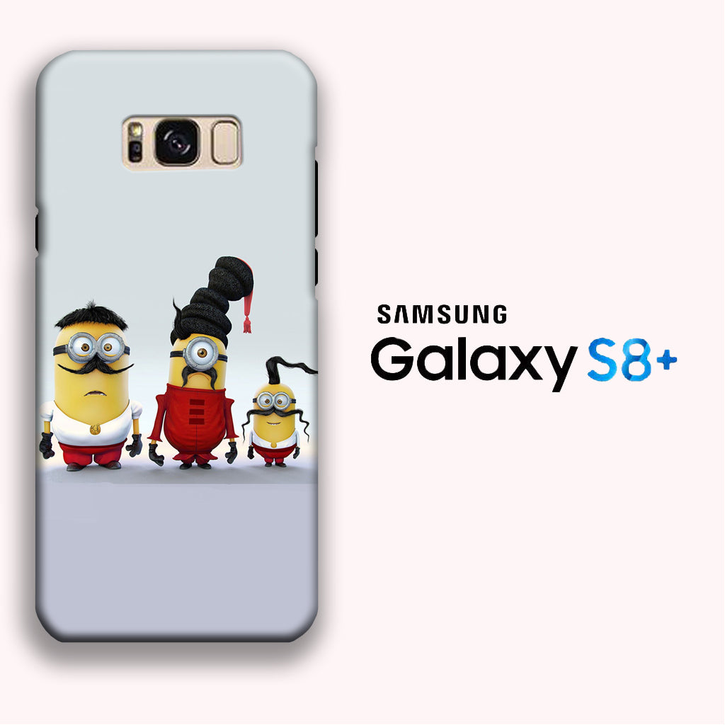 Minions Mustache Samsung Galaxy S8 Plus 3D Case