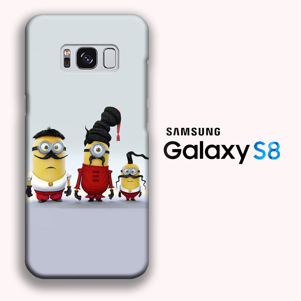 Minions Mustache Samsung Galaxy S8 3D Case