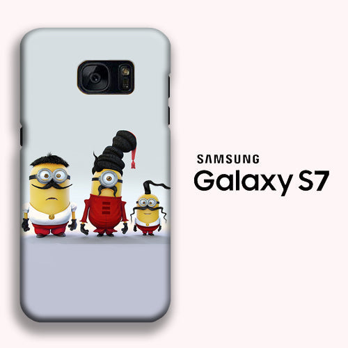 Minions Mustache Samsung Galaxy S7 3D Case