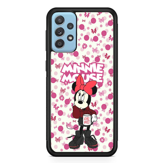 Minnie Mouse is Girl Boss Samsung Galaxy A52 Case