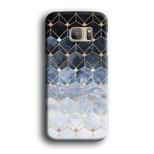 Mosaic Diamonds Works Samsung Galaxy S7 Edge 3D Case