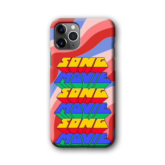 Movie Song Effect iPhone 11 Pro Max 3D Case