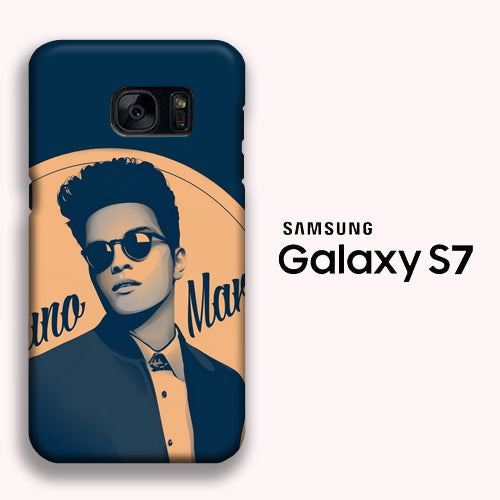 Music Bruno Mars Pop Samsung Galaxy S7 3D Case
