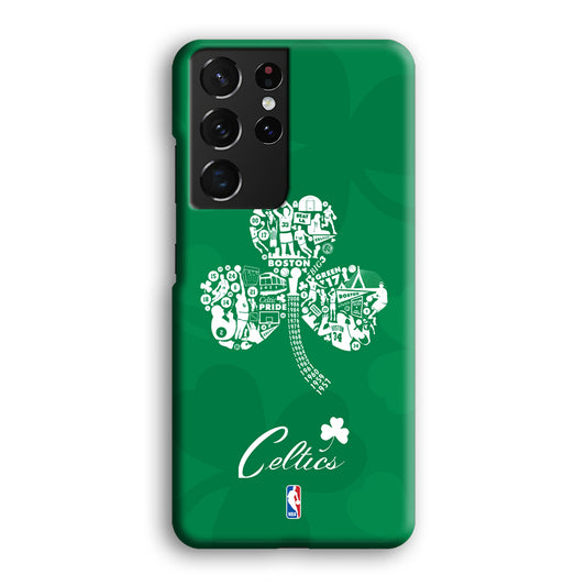 NBA Boston Celtics Ideals of The Past Samsung Galaxy S21 Ultra 3D Case