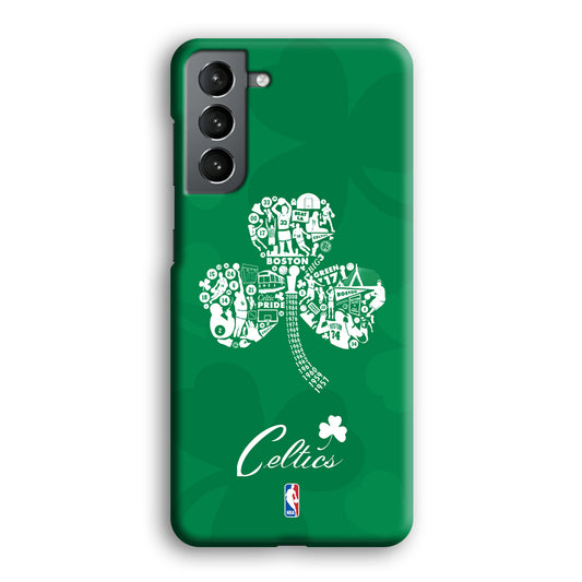 NBA Boston Celtics Ideals of The Past Samsung Galaxy S21 3D Case